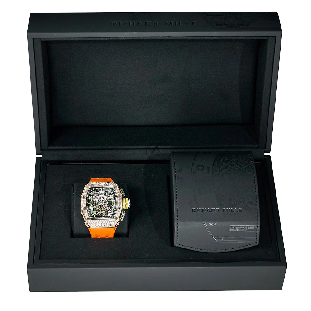 RM 11-03 Rose Gold - Skeleton Dial 45mm