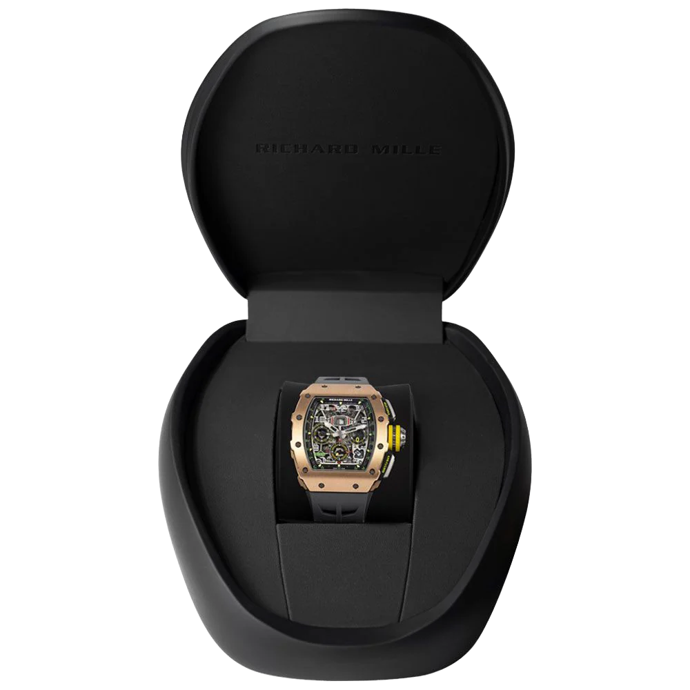 RM 11-03 Rose Gold &amp; Titanium, Skeleton Dial, 50 mm