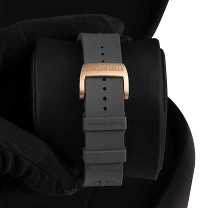 RM 11-03 Rose Gold &amp; Titanium, Skeleton Dial, 50 mm