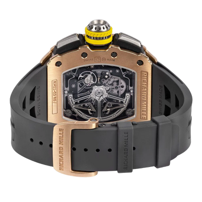 RM 11-03 Rose Gold &amp; Titanium, Skeleton Dial, 50 mm