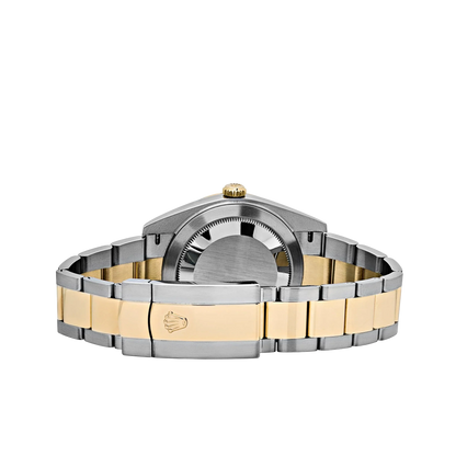 Datejust 41mm Yellow Gold Stainless Steel Wimbledon Slate Dial Oyster 126333