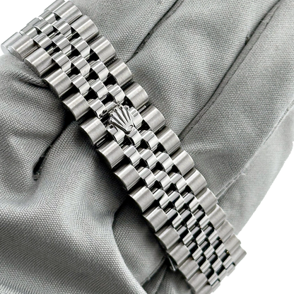 Lady-Datejust 31mm 278384RBR Stainless Steel Diamond Bezel Violet Roman Dial Jubilee