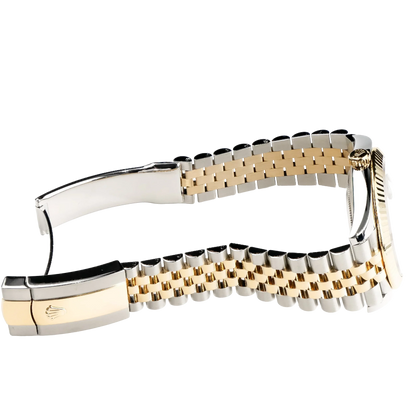 Datejust 41mm Stainless Steel Yellow Gold Black Diamond Dial Jubilee 126333-006
