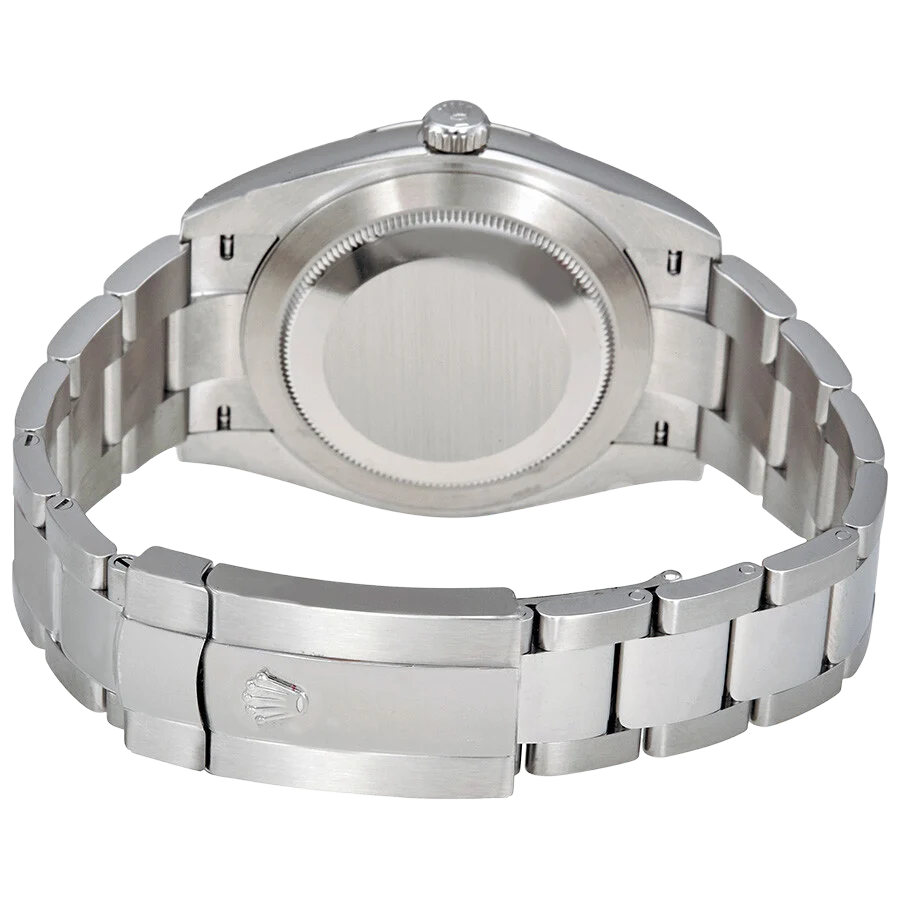 Datejust 41mm Oystersteel and white gold, blue and diamond-set dial 126334-0015
