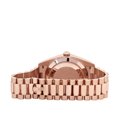 Day-Date 40mm Rose Gold Chocolate Dial m228235-0053