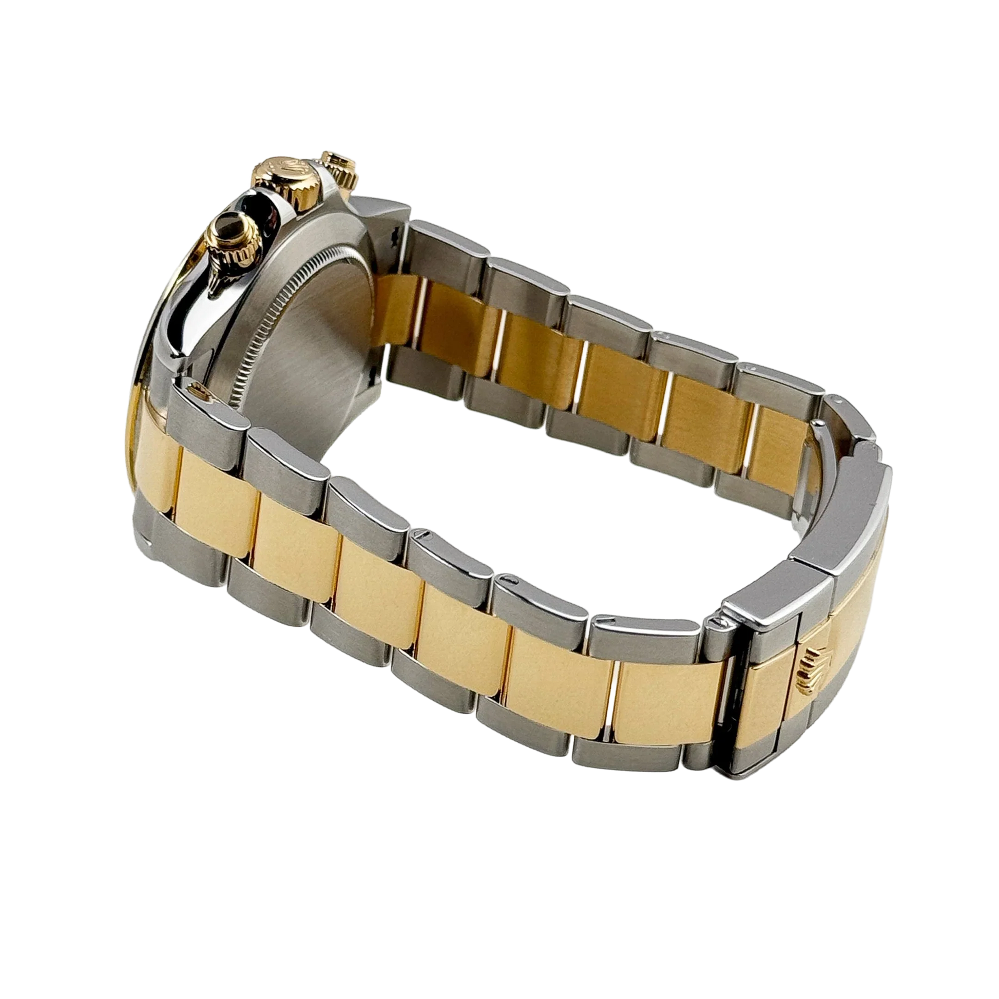 Daytona 40mm Yellow Gold Stainless Steel Black Dial 116503