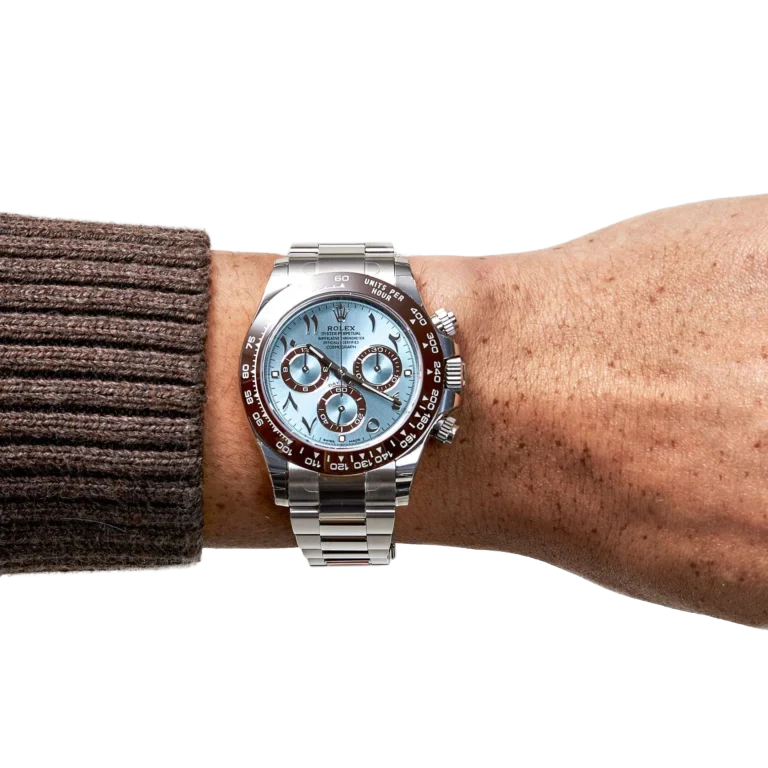 Daytona 116506 Platinum Ice Blue Arabic Dial 40mm