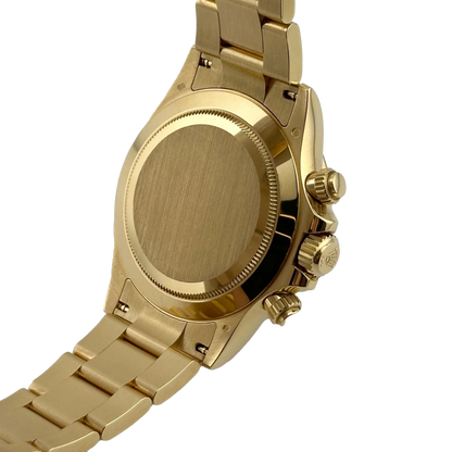 Daytona 40mm Yellow Gold John Mayer Green Dial Mens Watch 116508