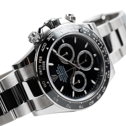 Daytona Panda 40mm Chronograph Black Dial Mens Watch M126500LN-0002