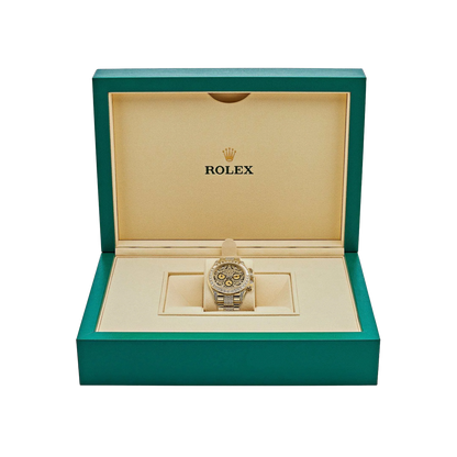 Daytona Eye of the Tiger 116598TBR Yellow Gold Diamond Dial with Diamond Bracelet (Super Clone)
