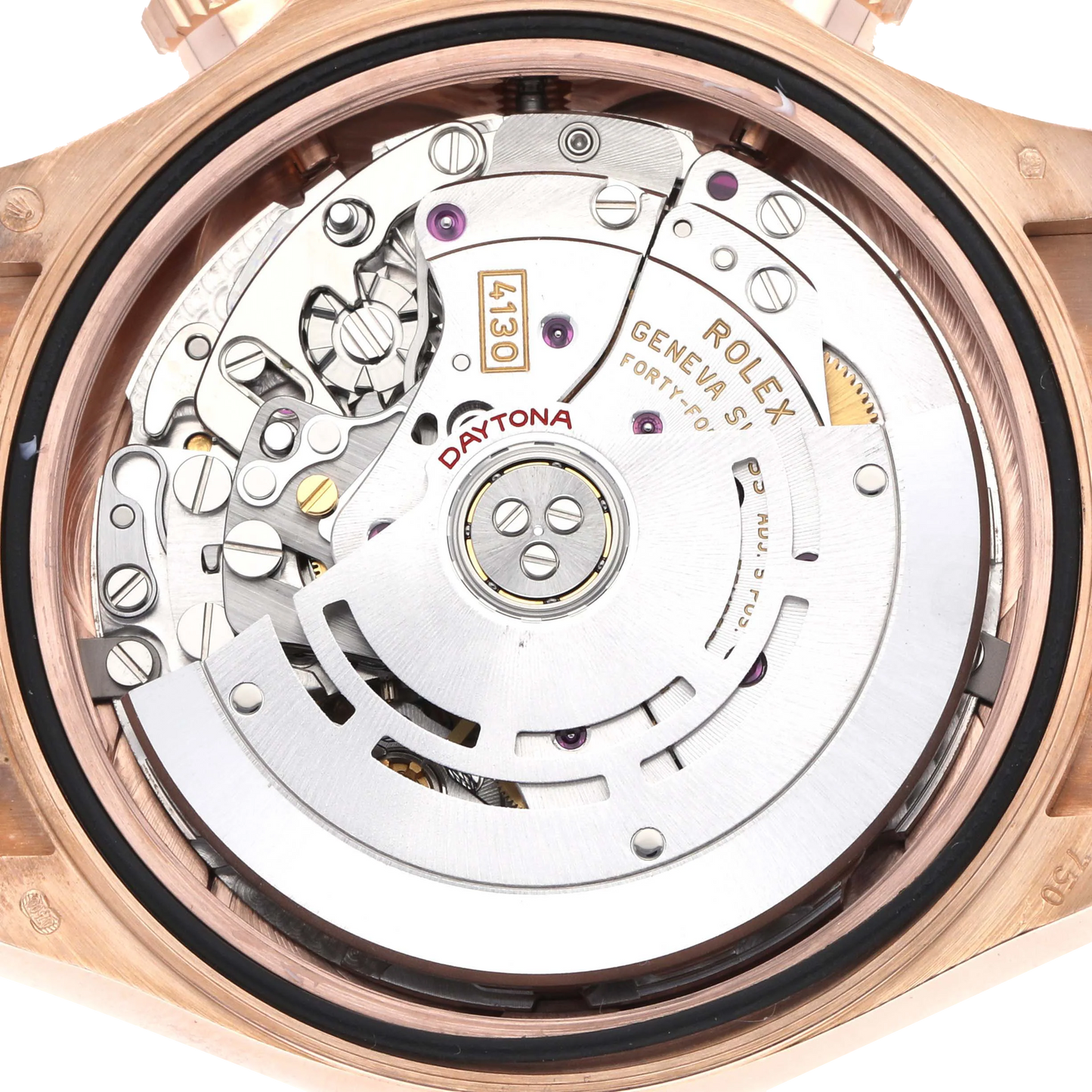 Daytona 40mm Rose Gold Chocolate Dial Mens Watch 116515