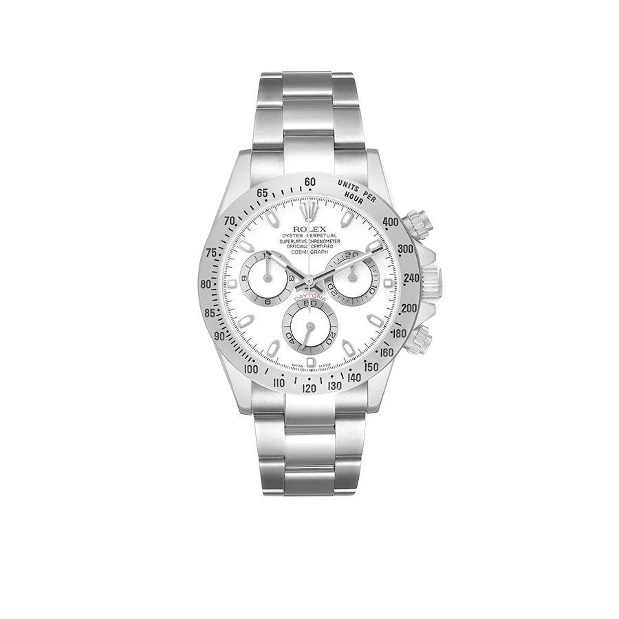 Daytona 40mm 116520 White APH Dial