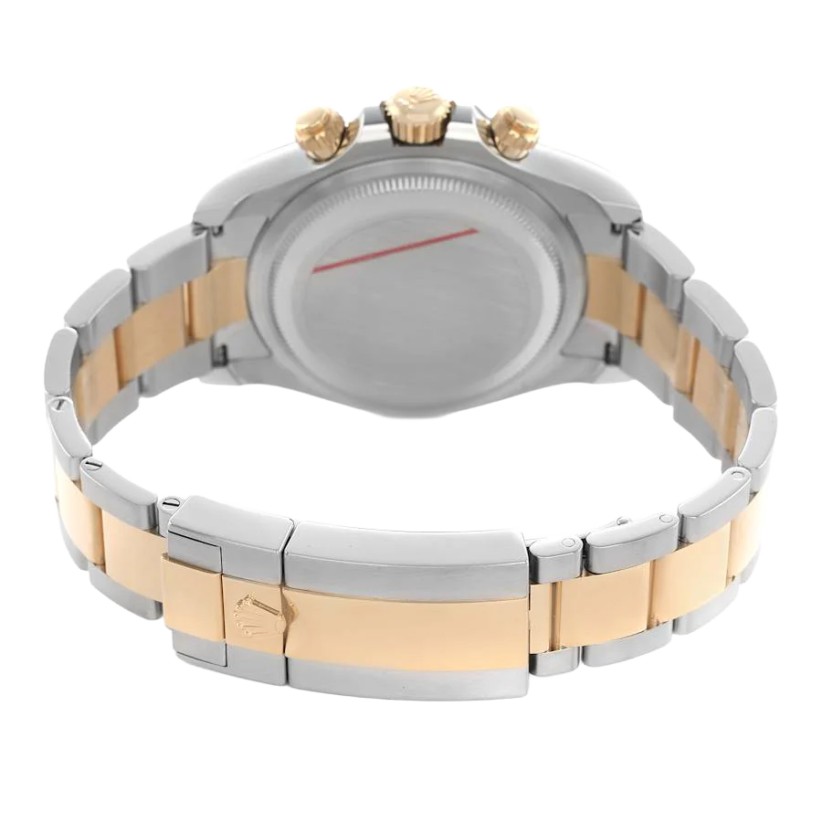 Daytona Steel Yellow Gold Champagne Dial Mens Watch 126503