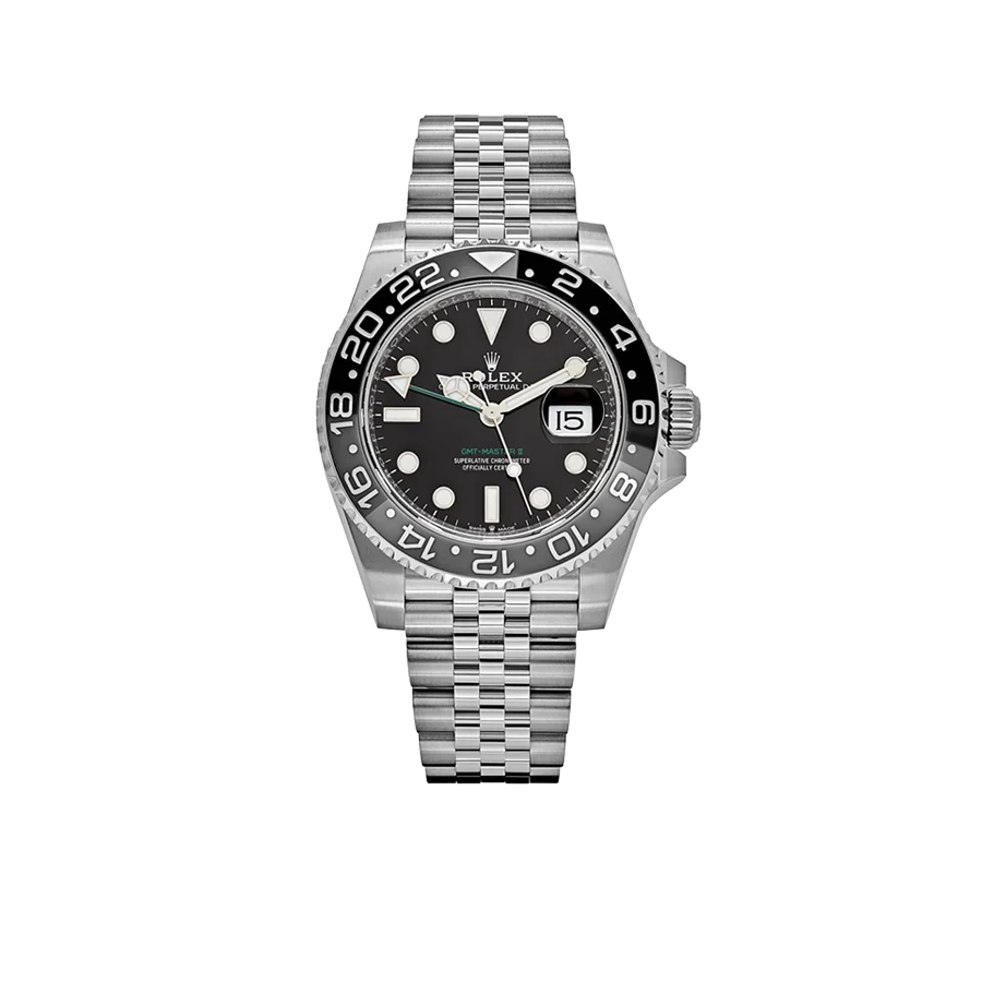 GMT-Master II 126710GRNR Bruce Wayne Stainless Steel Black Dial Jubilee (2025)