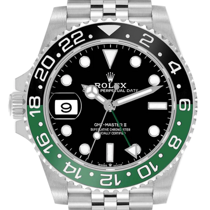 GMT Master II Sprite Bezel Steel Mens Watch 126720