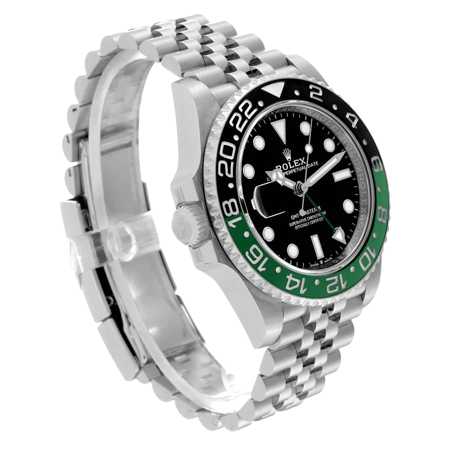 GMT Master II Sprite Bezel Steel Mens Watch 126720