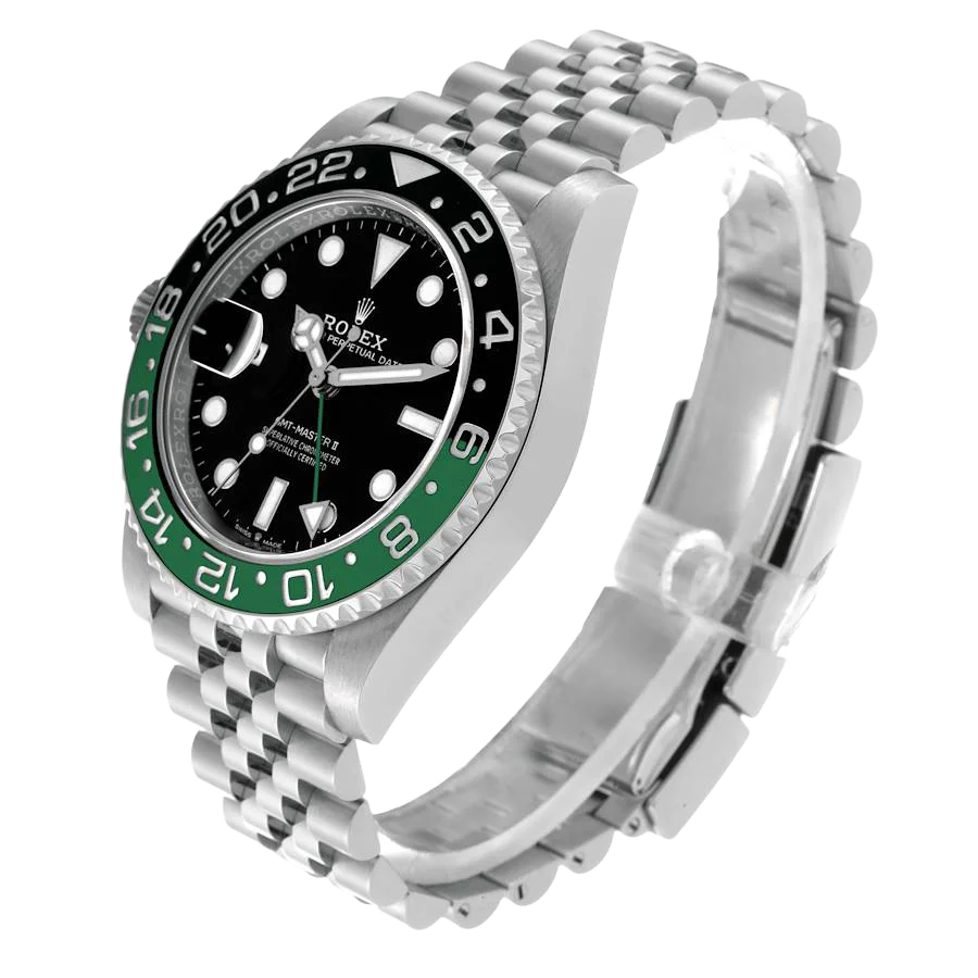 GMT Master II Sprite Bezel Steel Mens Watch 126720