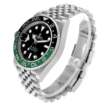 GMT Master II Sprite Bezel Steel Mens Watch 126720
