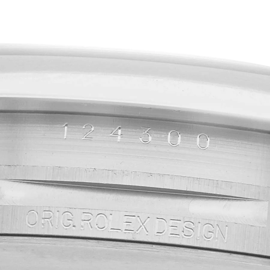 Oyster Perpetual 41mm Celebration Dial Steel Mens Watch 124300