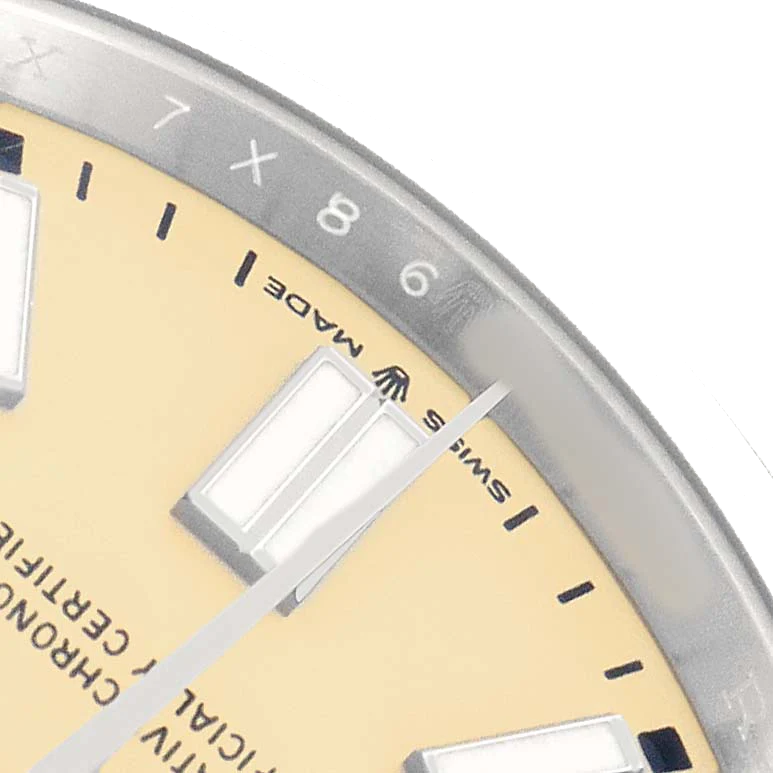 Oyster Perpetual 41mm Steel Beige Dial Mens Watch 134300