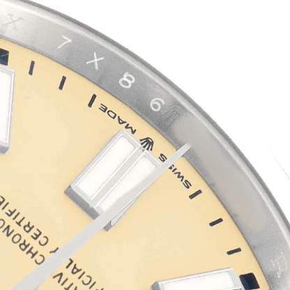 Oyster Perpetual 41mm Steel Beige Dial Mens Watch 134300