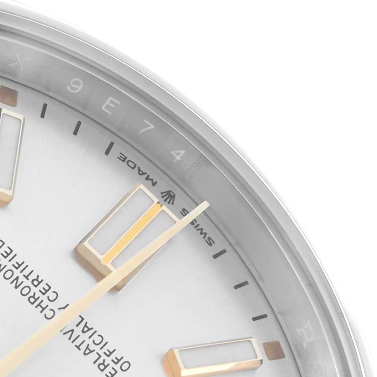 Oyster Perpetual 41mm Steel Silver Dial Mens Watch 124300