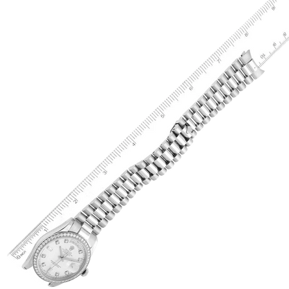 President Day-Date 36mm Platinum Diamond Mens Watch 118346