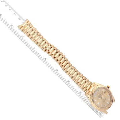 President Day-Date 40mm Yellow Gold Diamond Mens Watch 228238