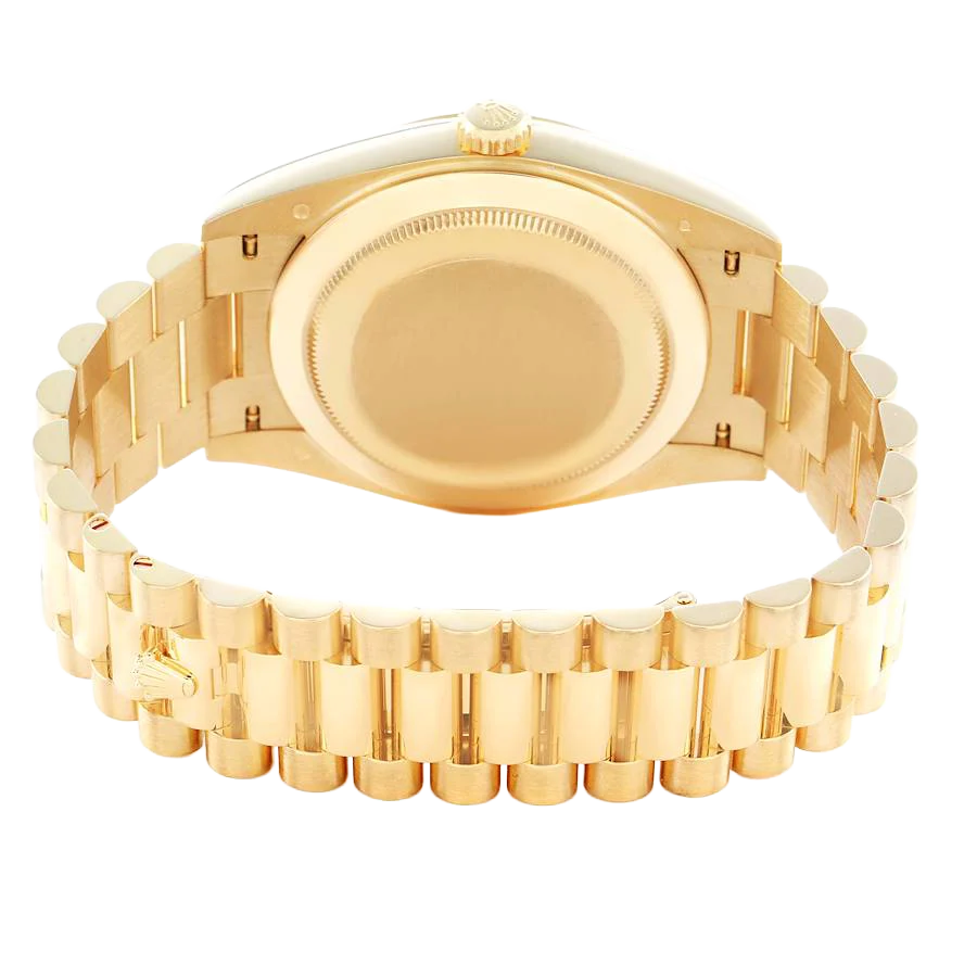 President Day-Date 40mm Yellow Gold Diamond Mens Watch 228238