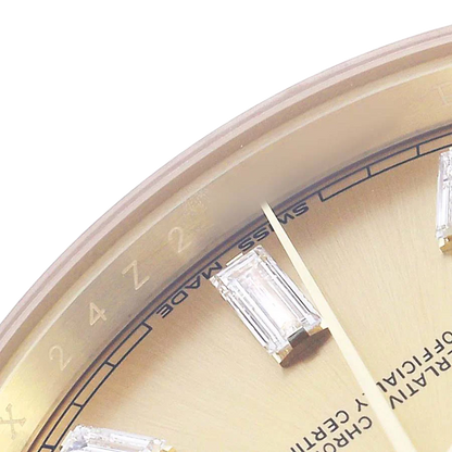 President Day-Date 40mm Yellow Gold Diamond Mens Watch 228238