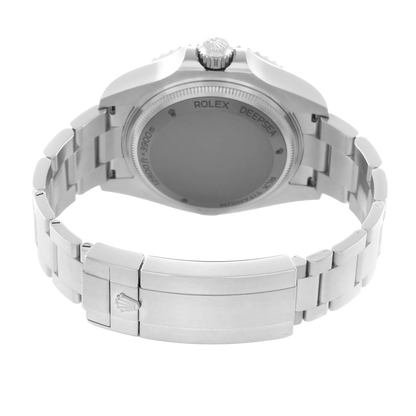 Seadweller Deepsea Black Dial Steel Mens Watch 136660