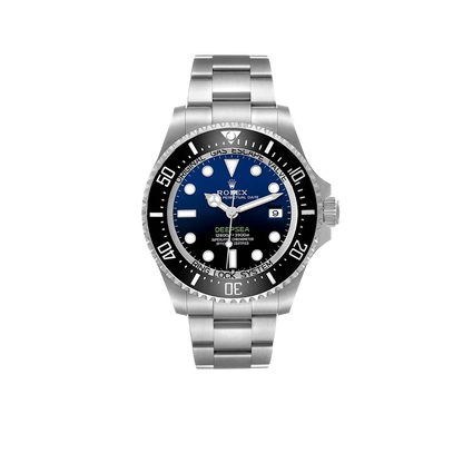 Seadweller Deepsea 44mm Cameron D-Blue Dial Steel Mens Watch 136660