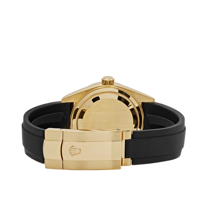 Sky-Dweller 42mm Yellow Gold Bright Black Dial 336238