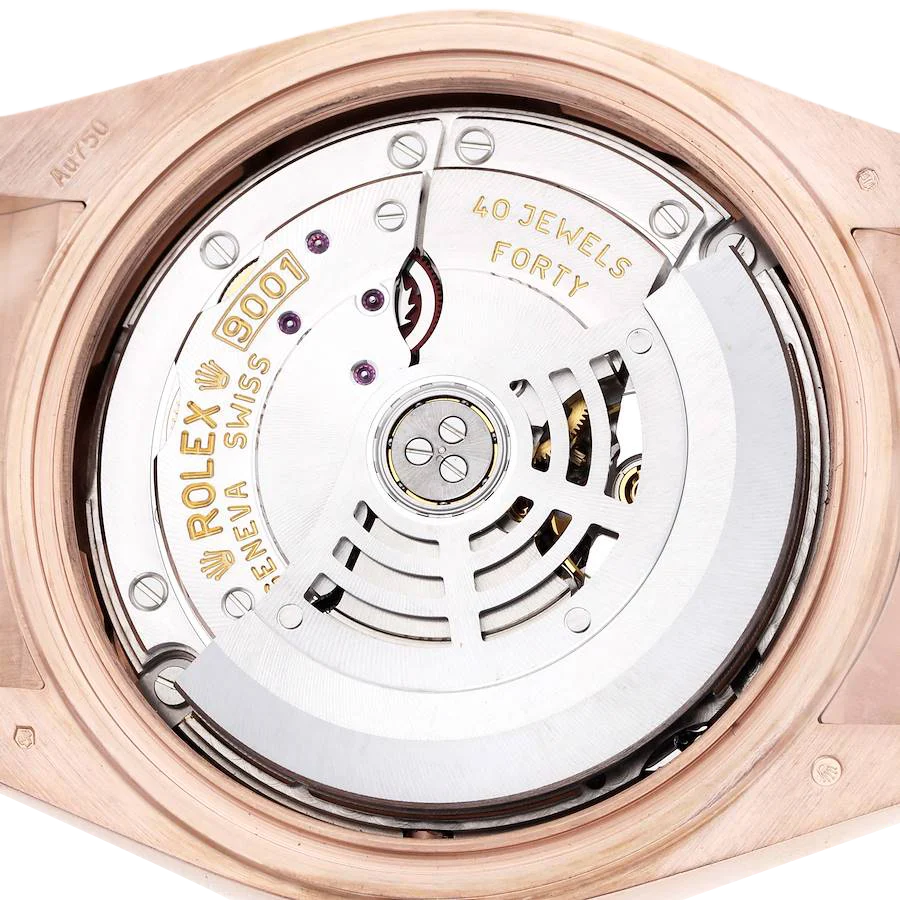Sky-Dweller 42mm Rose Gold Chocolate Brown Dial Mens Watch 326235