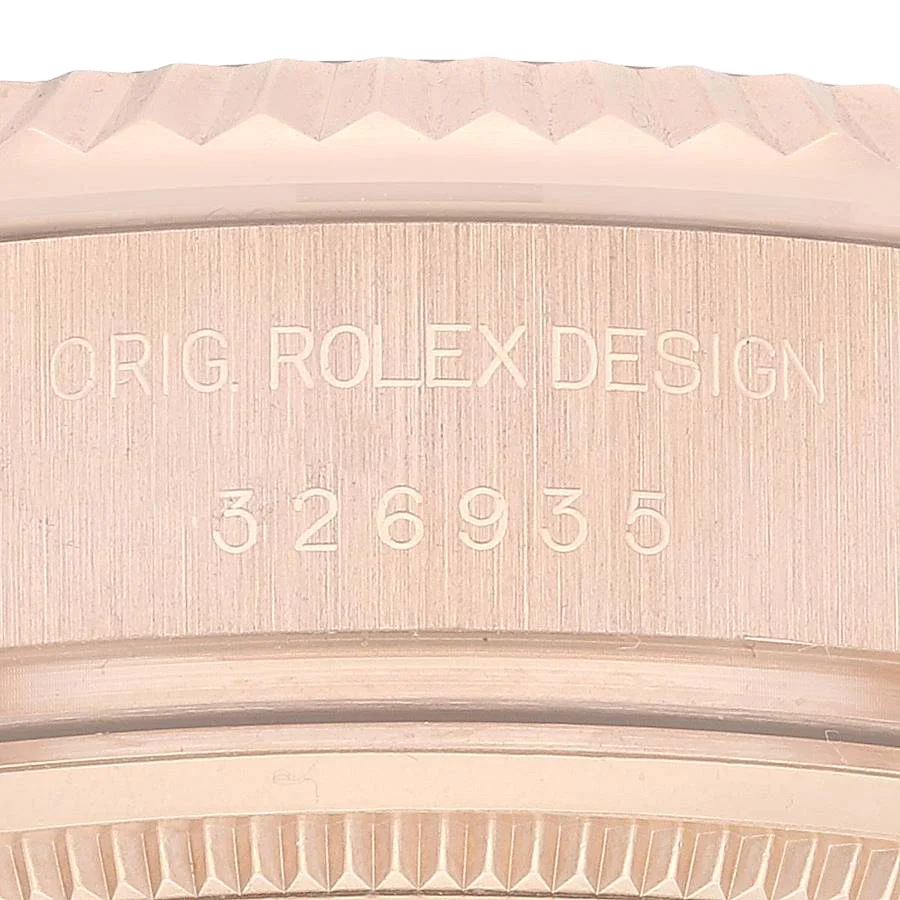 Sky-Dweller 42mm  Rose Gold Sundust Dial Mens Watch 326935