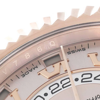 Sky-Dweller 42mm  Rose Gold Sundust Dial Mens Watch 326935