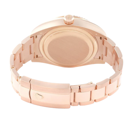 Sky-Dweller 42mm  Rose Gold Sundust Dial Mens Watch 326935