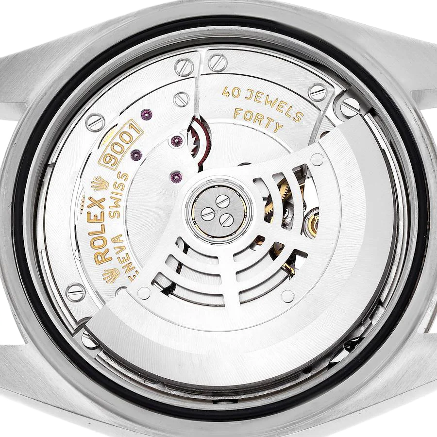 Sky-Dweller 42mm  Silver Dial Steel White Gold Mens Watch 326934