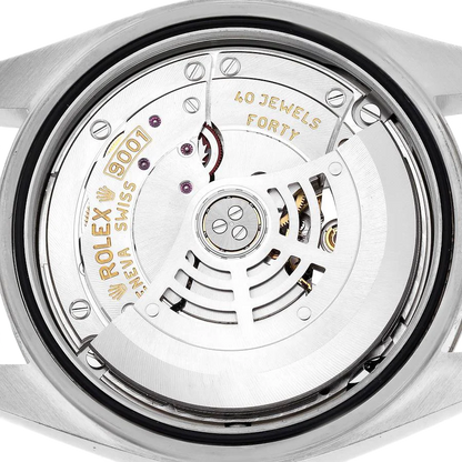 Sky-Dweller 42mm  Silver Dial Steel White Gold Mens Watch 326934