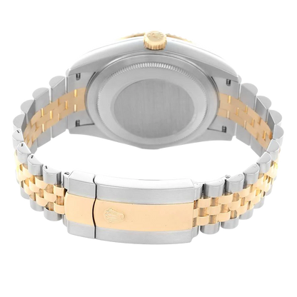 Sky-Dweller 42mm Steel Yellow Gold Silver Dial Mens Watch 326933