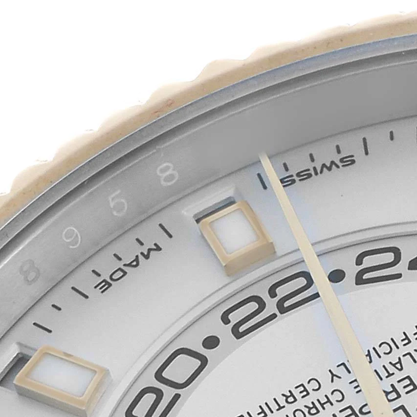 Sky-Dweller 42mm Steel Yellow Gold Silver Dial Mens Watch 326933