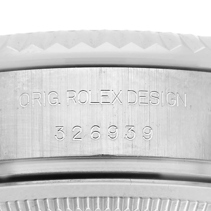 Sky-Dweller 42mm White Gold Black Dial Mens Watch 326939
