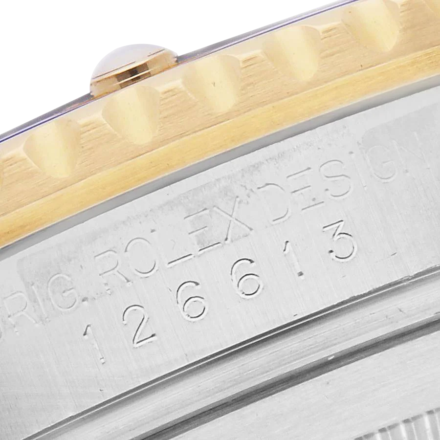 Submariner 41mm Steel Yellow Gold Blue Dial Mens Watch 126613