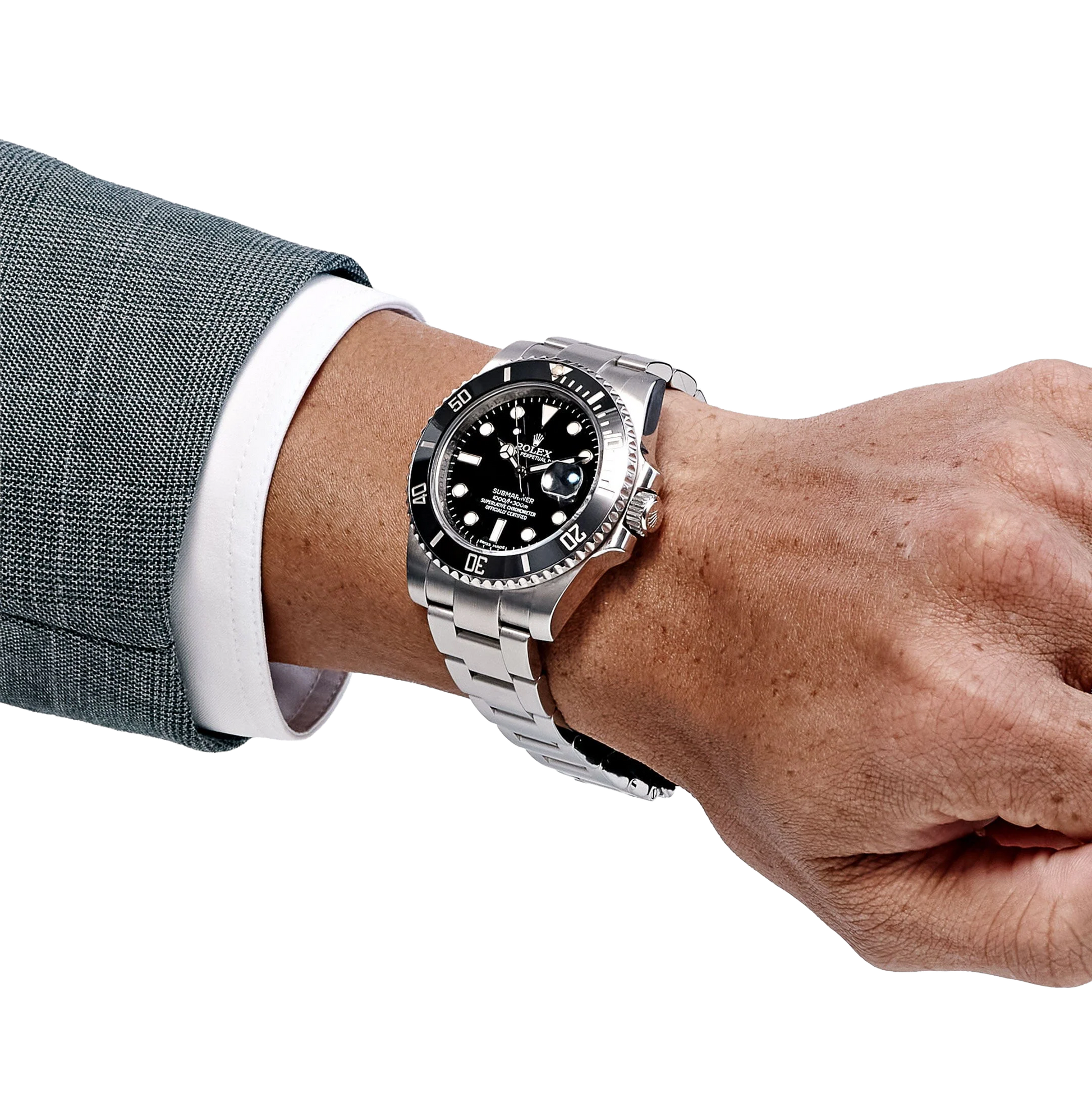Submariner Date 40mm Stainless Steel Black Dial 116610LN