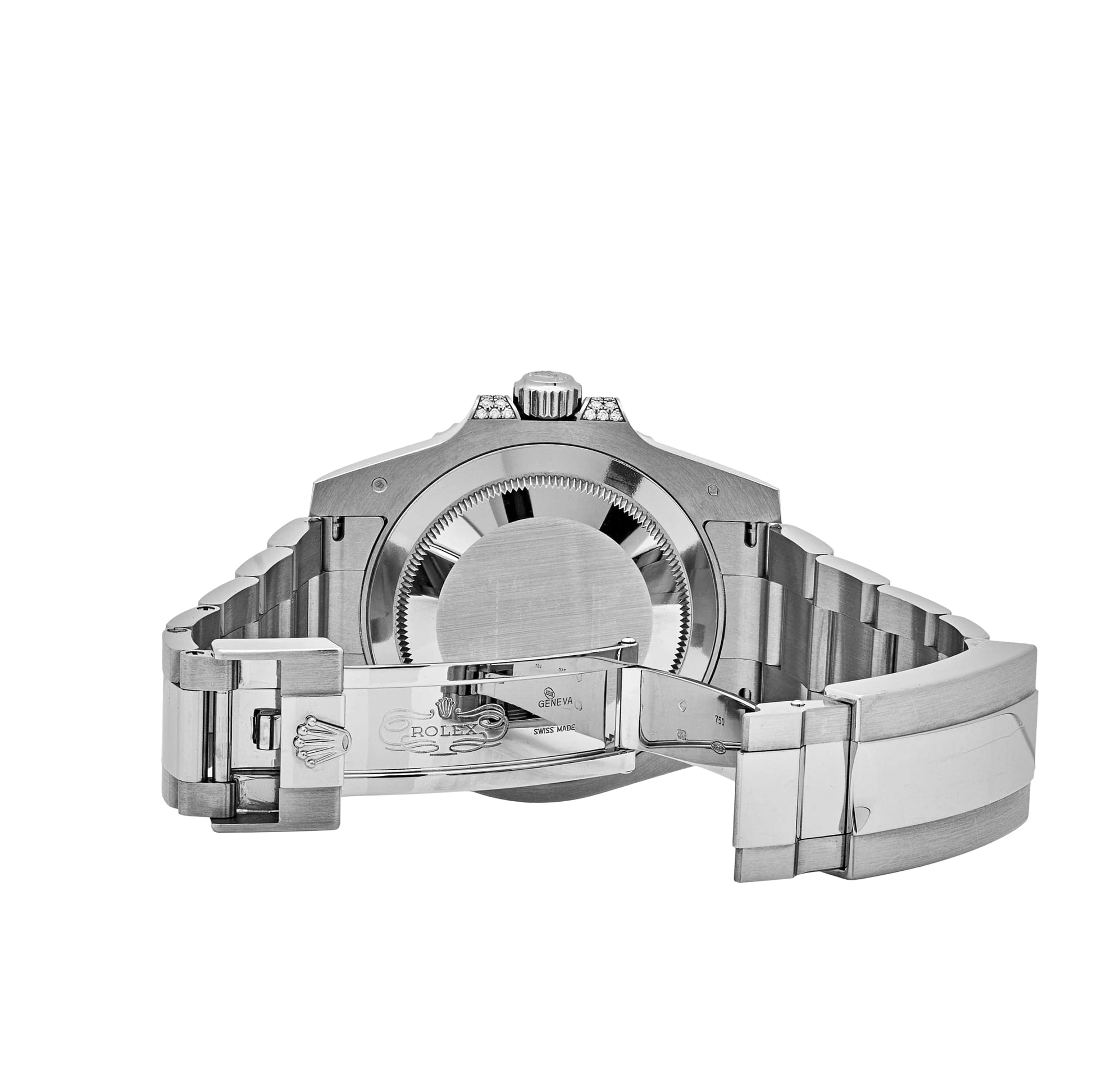 Submariner Date 40mm 116659SABR White Gold Blue Dial Sapphire Diamond Bezel