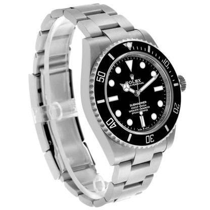 Submariner Non-Date Ceramic Bezel Steel 41mm Mens Watch 124060