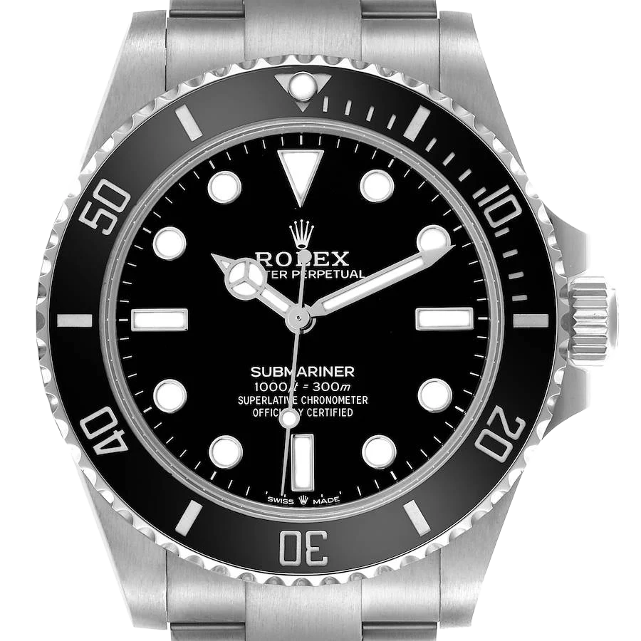 Submariner Non-Date Ceramic Bezel Steel 41mm Mens Watch 124060