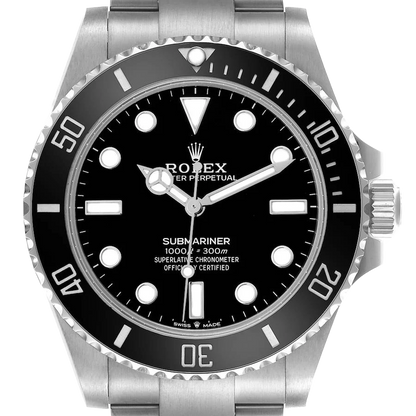 Submariner Non-Date Ceramic Bezel Steel 41mm Mens Watch 124060