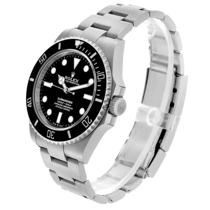 Submariner Non-Date Ceramic Bezel Steel 41mm Mens Watch 124060