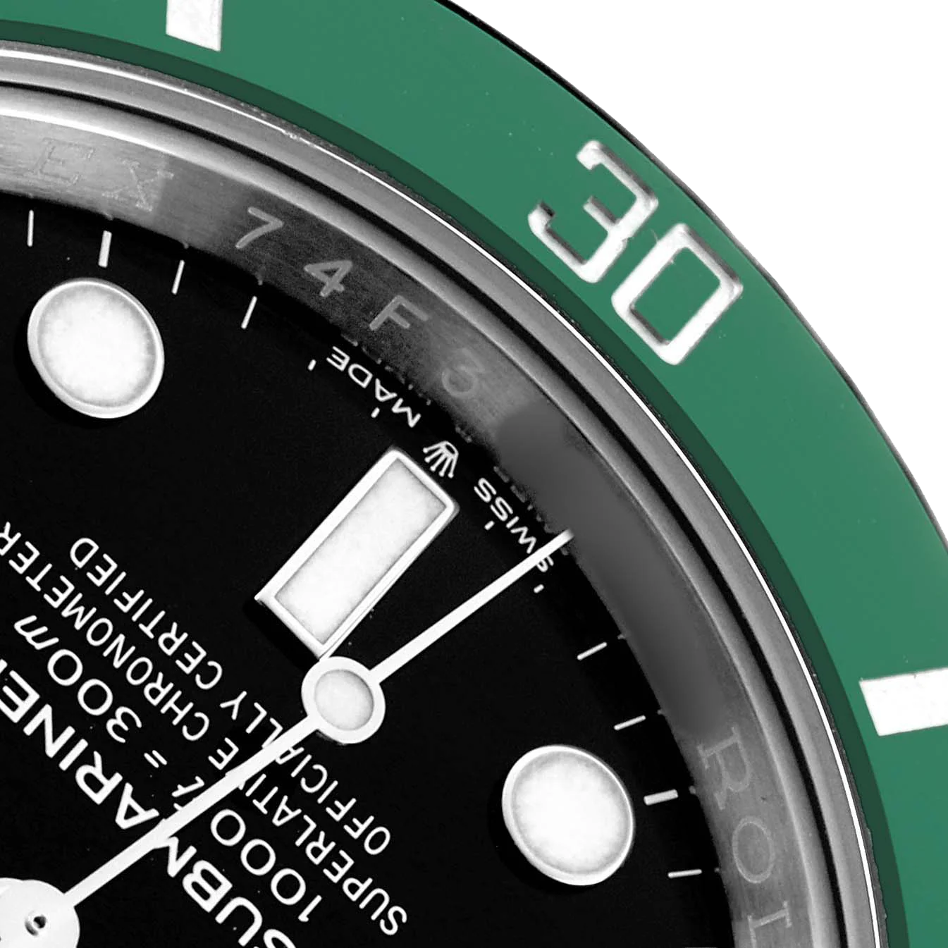 Submariner 41mm Starbucks Steel Green Bezel Mens Watch 126610LV